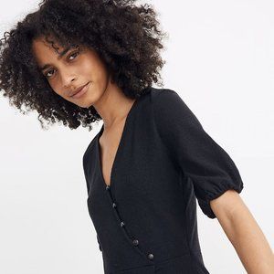 NWOT Madewell Cross-Front Button Dress sz XS